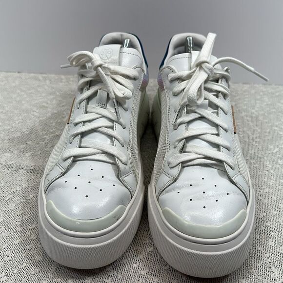 TORY BURCH Ladybug Lace Up Low Top Sneakers Shoes Women's 10.5 - Picture 5 of 12